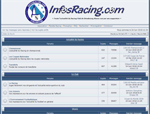 Tablet Screenshot of infosracing.com